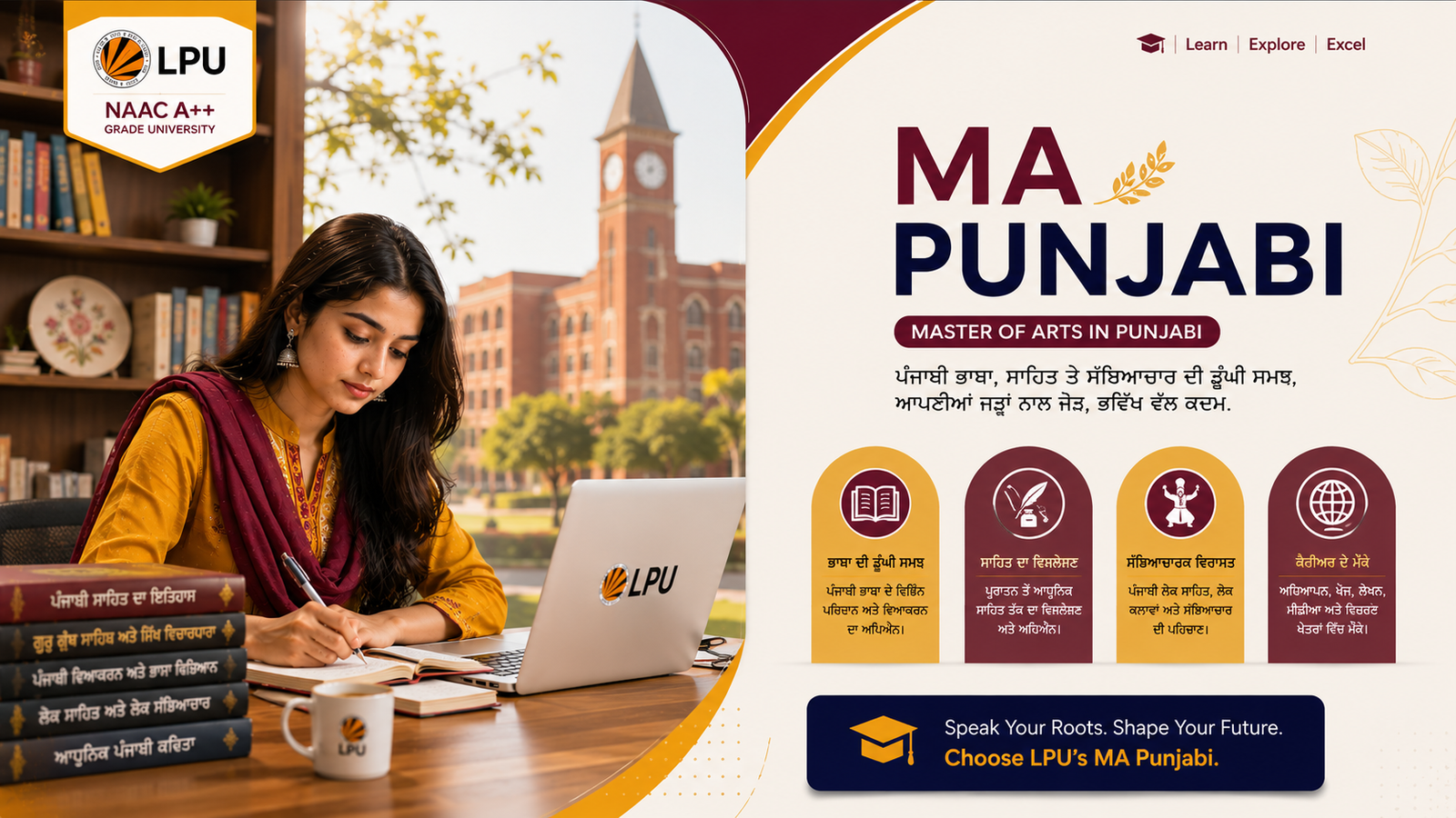 MA Punjabi Distance Education LPU Punjab